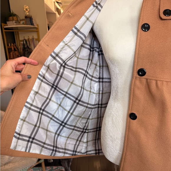 Amazon Kids Camel Pea Coat - Picture 7 of 10